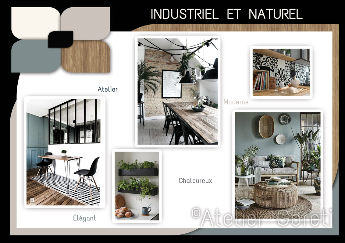 Planche ambiance Atelier naturel Atelier Goreti